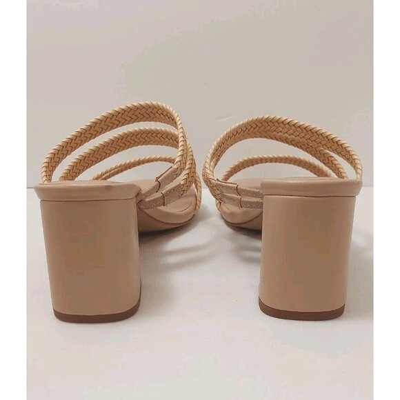 Journee Collection Women's Size 8 Natia Heeled Sandals Tan 8M - Picture 6 of 12